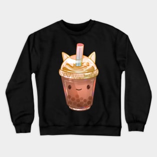 Kitty Milk Tea Crewneck Sweatshirt